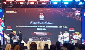 Paslon Gubernur dan Wakil Gubernur Sumut nomor urut satu (kanan) dan nomor urut 2 (kiri).(Istimewa).