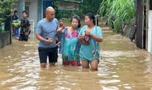 Kota Tebing Tinggi kembali dilanda banjir besar akibat tingginya curah hujan beberapa hari terakhir