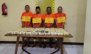 Pengedar Sabu 40 Kg Setelah Kejar-Kejaran di Medan