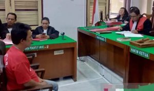 Majelis Hakim Pengadilan Negeri Medan menjatuhkan vonis 9 tahun penjara kepada terdakwa Ivan Jora Tarigan