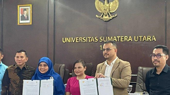 Universitas Sumatera Utara (USU) resmi menjalin kerjasama strategis dengan PT Pacific Medan Industri