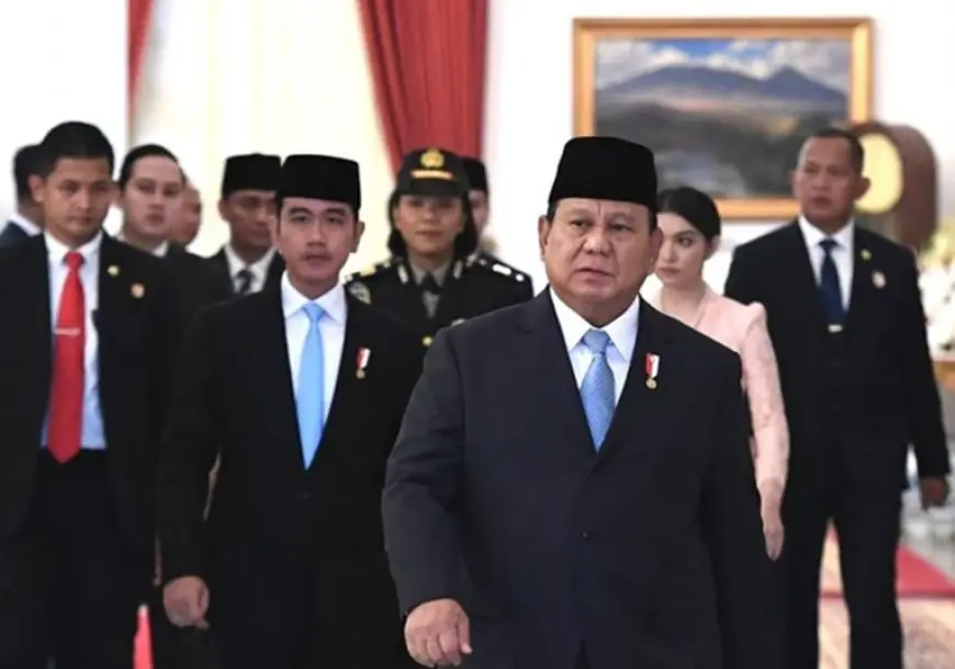 Presiden Prabowo Subianto dan Wakil Presiden Gibran Rakabuming, BP/CS.