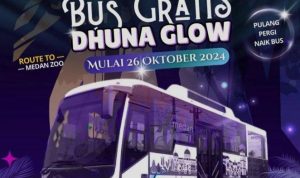 Pemkot Medan Sediakan Shuttle Gratis ke Wisata Malam Dhuna Glow di Medan Zoo