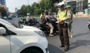 Sanksi tilang bagi pelanggar aturan ganjil genap