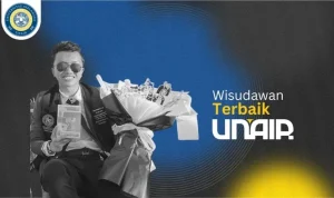 Ahsan Maulana Fazri, Wisudawan Terbaik Unair
