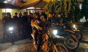 Kepolisian Resor (Polres) Pelabuhan Belawan, Sumatera Utara, memperkuat patroli gabungan pada malam hari