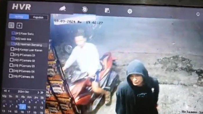 Seorang pencuri berhasil menggasak sekotak rokok senilai Rp 12 juta dari sebuah grosir di Jalan Kapten Muslim