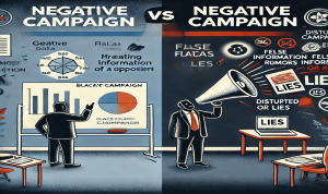 Ilustrasi kampanye negatif dan balck campaign, BatakPos.com