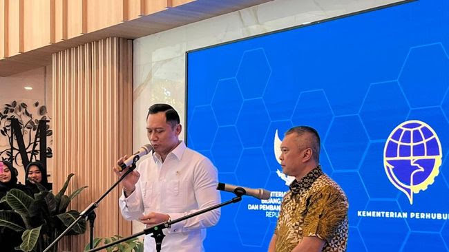 Menko Infrastruktur dan Pembangunan Kewilayahan AHY, BP/DTK.
