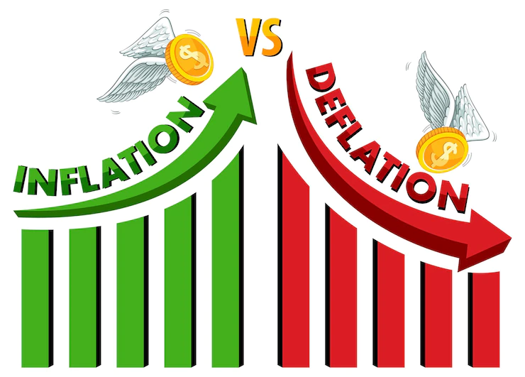 Deflasi dan inflasi adalah dua fenomena ekonomi yang berkaitan dengan perubahan harga barang dan jasa, tetapi mereka memiliki karakteristik dan dampak yang berbeda, BP/LB