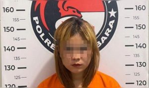 MN (27) adalah seorang pengedar narkoba yang ditangkap di Batu Bara, Sumatera Utara, BP/DC.