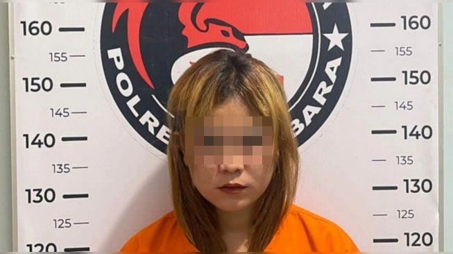 MN (27) adalah seorang pengedar narkoba yang ditangkap di Batu Bara, Sumatera Utara, BP/DC.