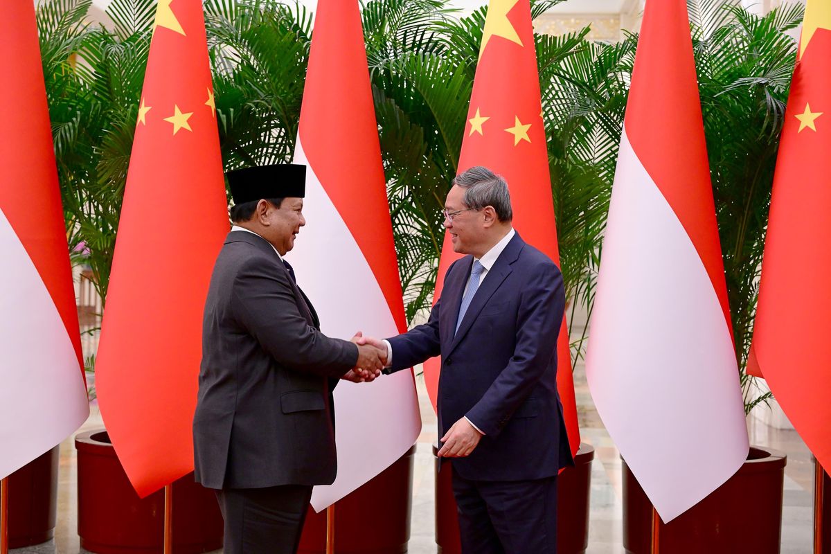 Prabowo: Tiongkok Adalah Teman yang Penting dan Berharga bagi Indonesia (Kompas.com)