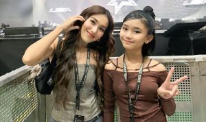 Ayu Ting Ting dan Bilqis Kompak di Fanmeeting Lisa BLACKPINK