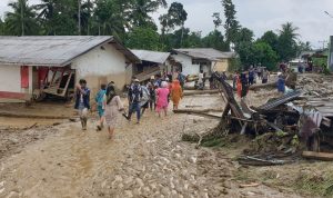 Banjir Bandang Terjang Sayurmatinggi dan Batang Angkola, Dua Tewas