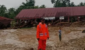 Banjir Bandang Terjang Tiga Desa di Tapanuli Selatan, SD Negeri Sipange Siunjam Rusak Parah
