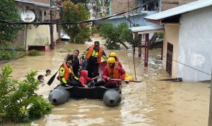 Banjir Landa 10 Kecamatan di Kota Medan, 24.874 Warga Terdampak