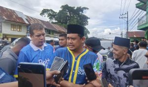 Calon Gubernur Sumut Bobby Nasution Minta Tim Hukum Pemenangan Cabut Laporan Usai Insiden Pelemparan Mobil