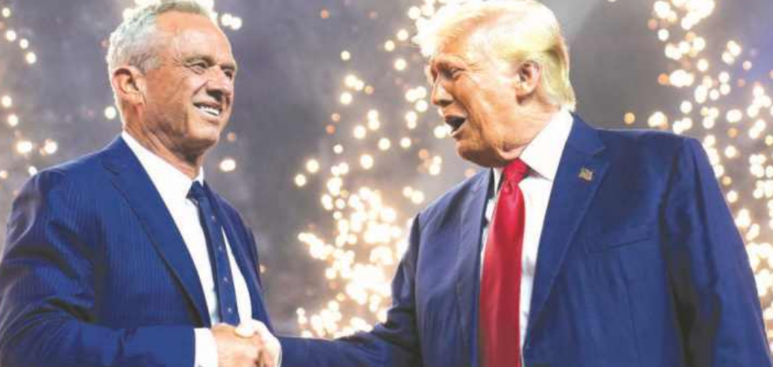 Trump Tunjuk Robert F. Kennedy Jr sebagai Menteri Kesehatan, Langkah Kontroversial di AS (KONTAN.CO.ID)