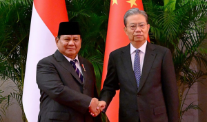 Presiden Prabowo Tegaskan Komitmen Pererat Hubungan Indonesia-Tiongkok dalam Pertemuan dengan Zhao Leji (Presidenri.go.id)