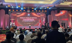 Debat Panas Calon Gubernur Sumatera Utara di Tiara Convention Hall