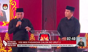 Debat Publik Ketiga Pilgub Sumut 2024 Sorot PDAM Tirtanadi dan Bank Sumut