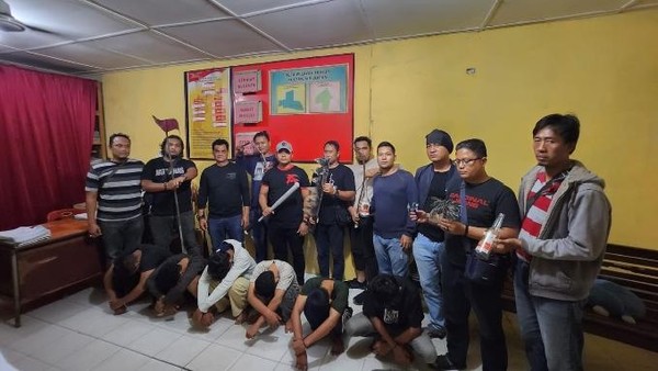 Enam Remaja Geng Motor Ditangkap Polisi di Asahan, Sumut