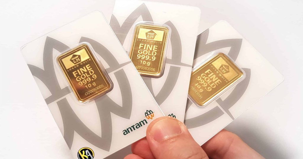 Harga Emas Antam Stabil Hari Ini di Rp1,539 Juta per Gram