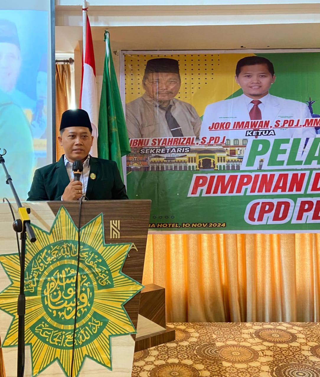 Foto Joko Imawan Nakhoda Baru PD PERSIS kota Medan