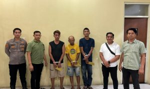 Polisi menangkap pelaku jaringan judi online.(Istimewa).