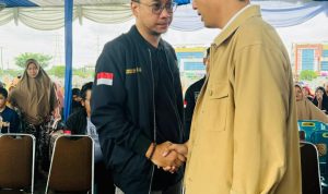 Calon Walikota Medan, Rico Tri Putra Bayu Waas dan Ketua DCP AMS XII, Simson Sinambela, S.E