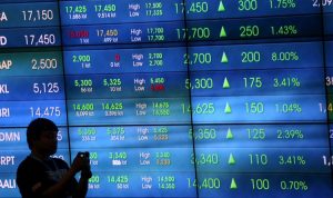 Indeks Harga Saham Gabungan (IHSG) Bursa Efek Indonesia Melemah Pagi Ini
