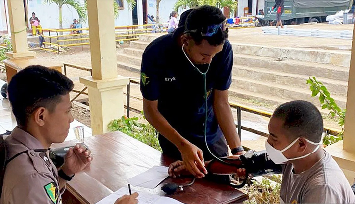 Kesehatan Pengungsi Lewotobi Fokus pada ISPA dan Batuk (ANTARA)