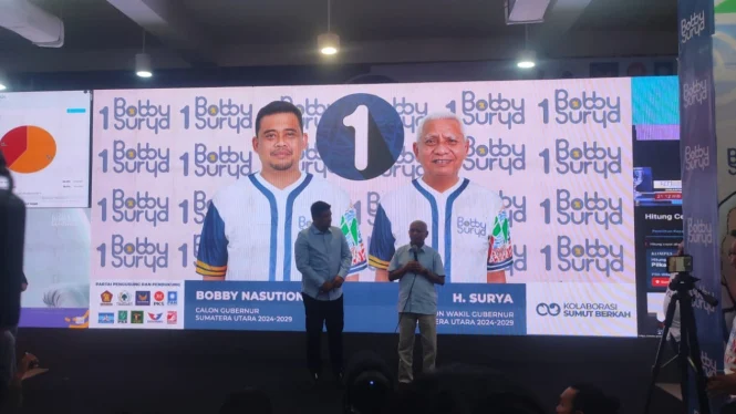 Paslon Bobby Nasution-Surya Unggul di Quick Count Pilkada Sumut 2024
