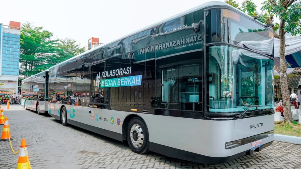 Pemko Medan Tambah 60 Unit Bus Listrik untuk Transportasi Ramah Lingkungan