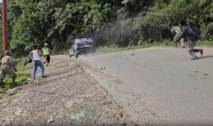Pencurian Mobil di Tapanuli Selatan Berakhir Kecelakaan Setelah Pelaku Dikejar Polisi