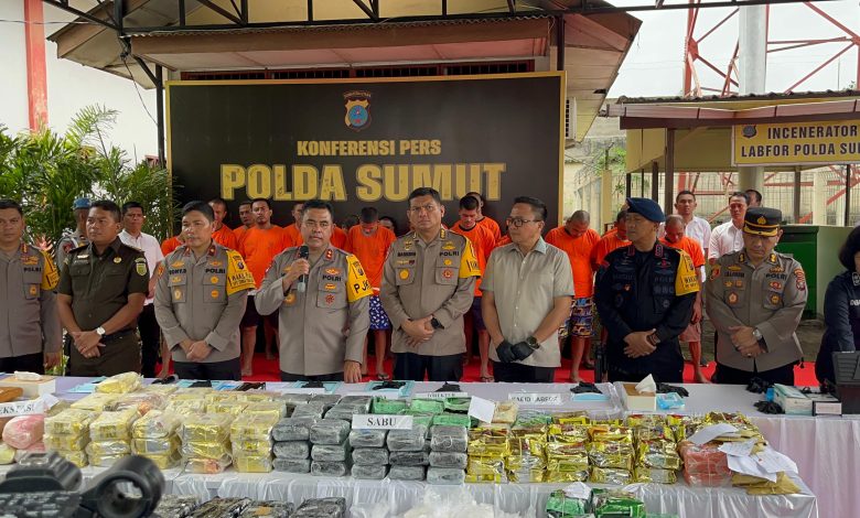 Polda Sumatera Utara Tindak Tegas Sarang Narkoba Demi Keamanan Masyarakat