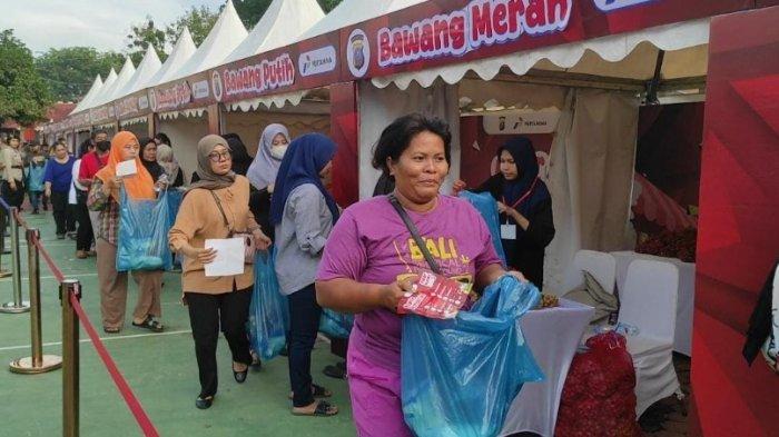 Polda Sumut dan Pertamina Gelar Pasar Murah dengan 2.500 Paket Sembako