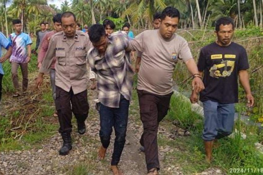 Pria di Siabu Tega Bunuh Ibu Kandung dengan Parang