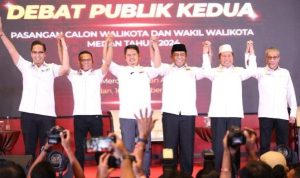 Tiga Pasangan Calon Wali Kota Medan Bahas Strategi Atasi Kemiskinan di Medan Utara dalam Debat Kedua Pilkada Medan