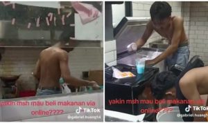 Video Viral Karyawan Ayam Jatinangor House Masak Tanpa Baju, Restoran Minta Maaf