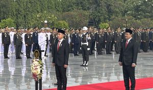 Wakil Presiden Gibran Pimpin Upacara Hari Pahlawan 2024 di Kalibata