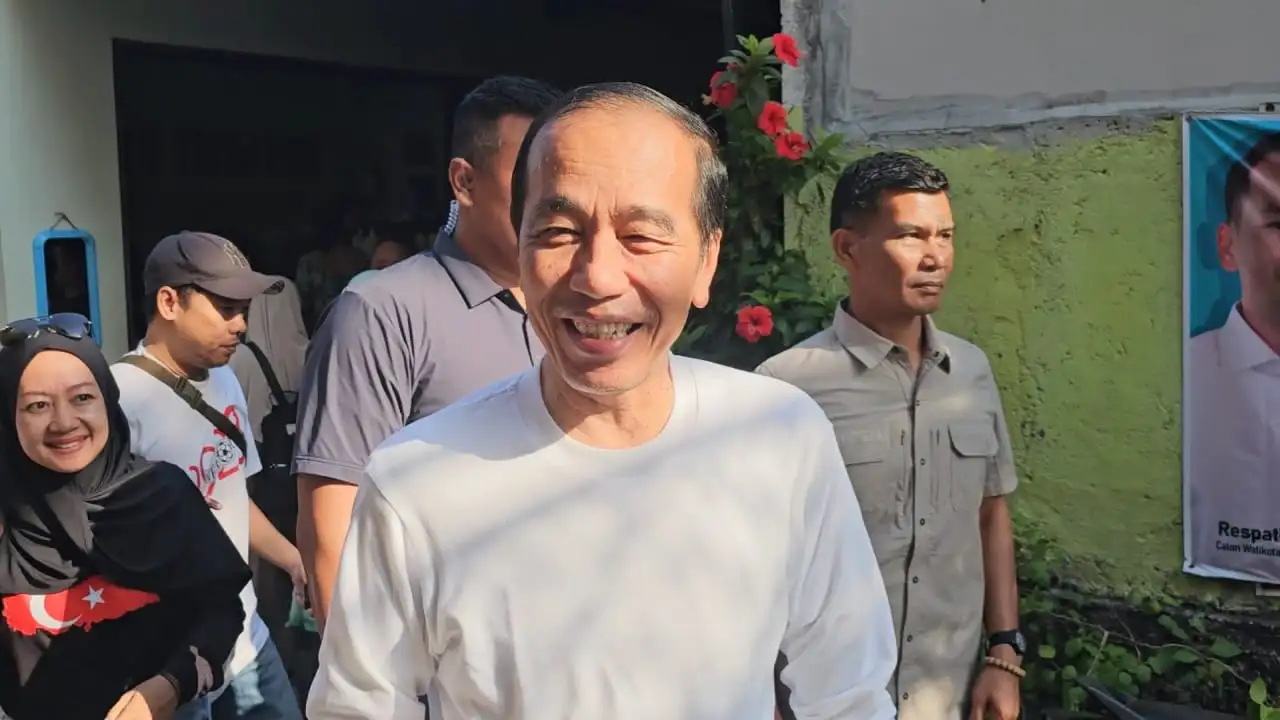 Wakil Presiden Gibran Rakabuming Raka dan Jokowi Siap Mencoblos di Pilkada Serentak 2024 di Solo