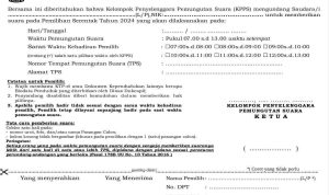 Warga Medan Belum Terima Formulir C, Ini Penjelasan KPU Kota Medan