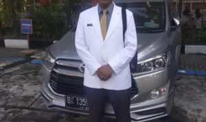 Arifin Hutasoit, terlapor dugaan penipuan bisa masukan anak pelaporan menjadi Anggota Polri.(Dokumentasi pelapor).