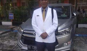 Arifin Hutasoit, terlapor dugaan penipuan bisa masukan anak pelaporan menjadi Anggota Polri.(Dokumentasi pelapor).