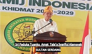 Sultan Serdang Tengku Achmad Talaa. BP/erwan