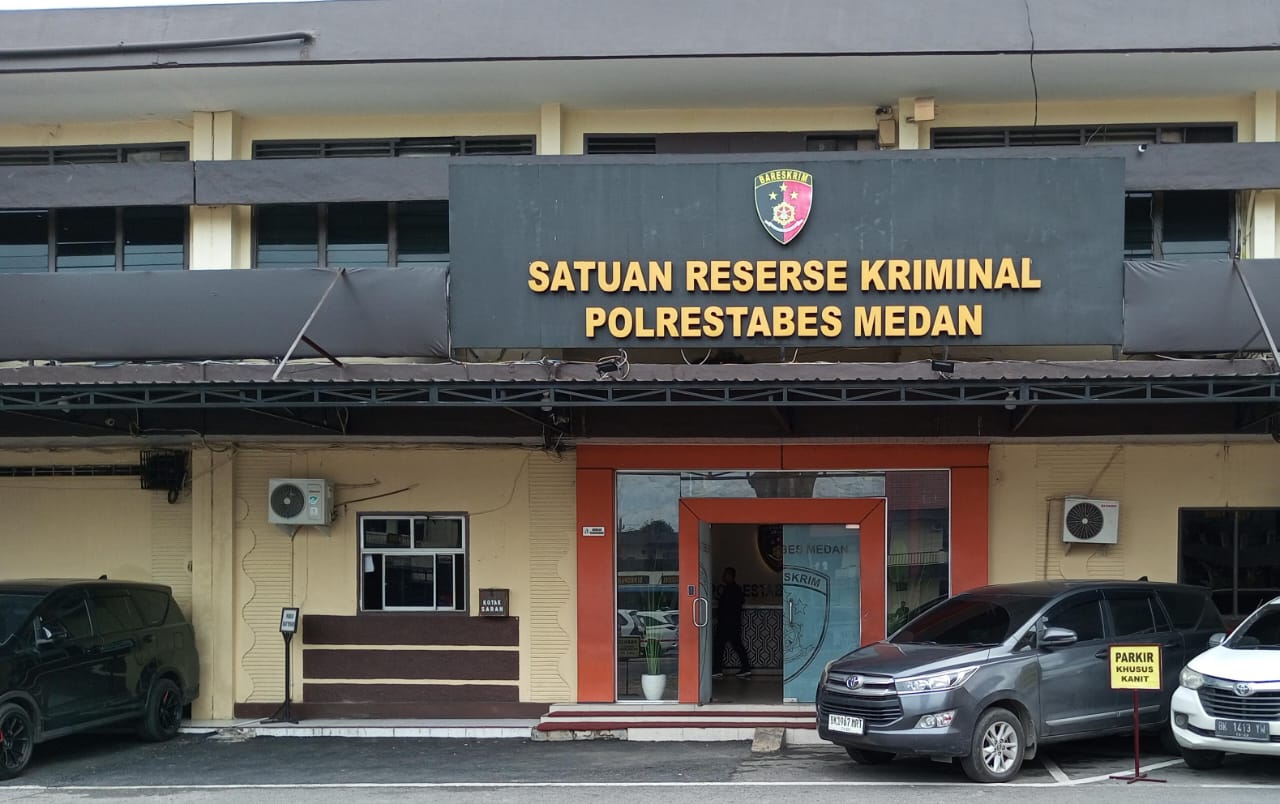 Kantor Satreskrim Polrestabes Medan.(Istimewa).