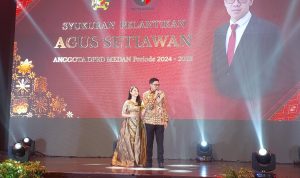 Acara sukuran anggota DPRD Medan 2024-2029 meriah. BP/ist