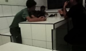 kantor unit Lalulintas Polsek Medan Tembung, tempat pelaku diperiksa dan ditahan.(Istimewa).